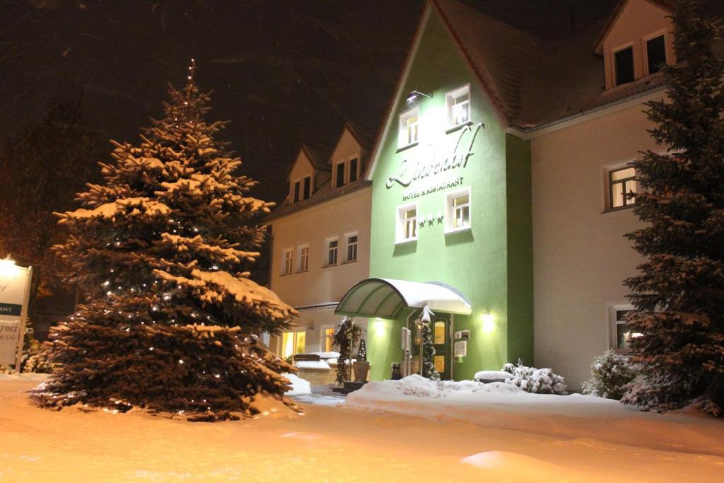 Lindenhof Hotell Thiendorf Exteriör bild